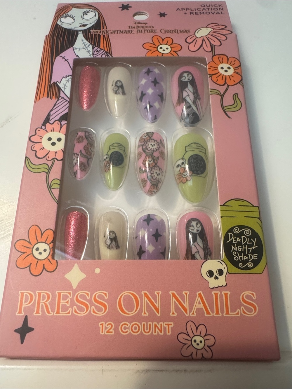Nightmare Before Christmas Press-on Nails